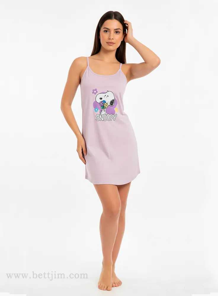 Pijama Snoopy Polon Colon Entero Tirita - Algodon